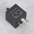 thumbnail image 3 of Electronic Turn Flasher Relay CF14KT Universal 3 Pins 128V 01W-150W Adjustable LED Turn Light Flasher Flash Relay for Car, 3 of 4