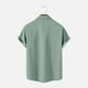 thumbnail image 5 of Camisas casuales de manga corta estilo hawaiano de moda de verano para hombres Pompotops oipoqjl45441, 5 of 5