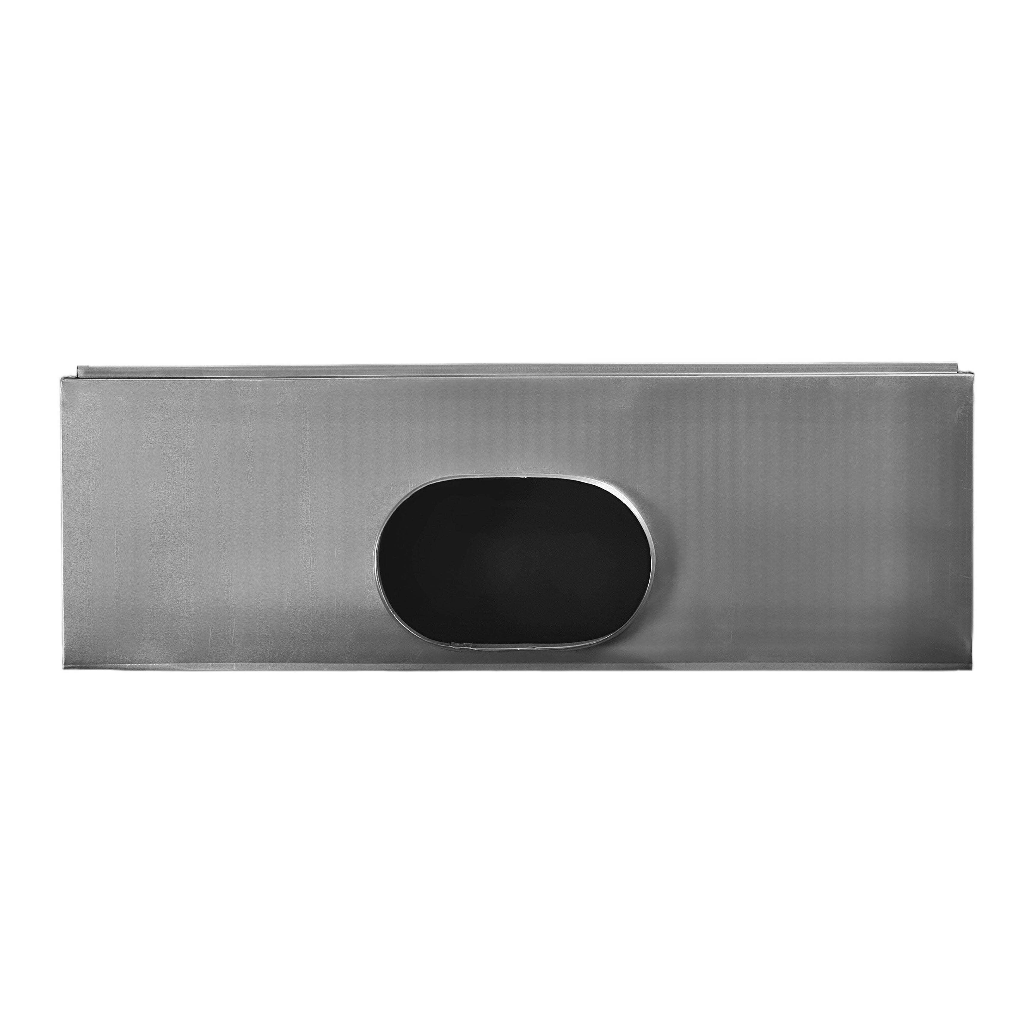 BUILDMART - 36" Plenum Box for [36" Linear Slot Diffuser - 2 Slot - Double Slot] Premium Insulated Plenum Box for Heating and Cooling