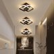 thumbnail image 2 of LED ceiling light with motion detector inside, 22W warm white ceiling lamp, 24 * 20 * 9CM sensor lamp, suitable for hallways, garages, bathrooms, 2 of 5