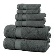 thumbnail image 1 of Elegance Spa Luxurious 600 GSM Cotton 6-piece Towel Set, 1 of 4