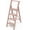 Peach Pink, variant on 3 Step Ladder,Lightweight Aluminum Step Stool with Convenient Handgrip, Folding Ladder with Anti-Slip Pedals, 330lbs Capacity Stepladder for Home, Office
