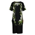 thumbnail image 4 of Vestido de bolsillo suelto Leis of Hawaii seleccionado, vestidos para fiesta de graduación, ropa de verano para mujer 2025, vestido de vendaje para mujer, 4 of 7