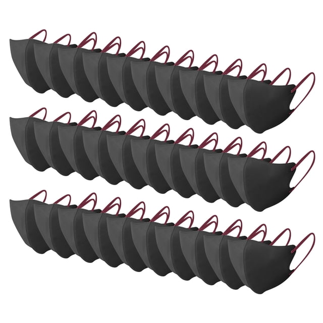 30 unidades de mascarillas protectoras 3D para prevenir la polinosis y las alergias al aire libre, ideales para un uso cómodo. Mascarillas desechables para adultos. Colores. Forma 3D. Transpirables.