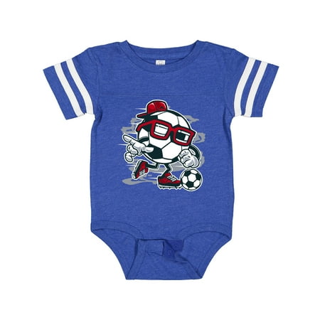 

Inktastic Soccer Ball Boys or Girls Baby Bodysuit