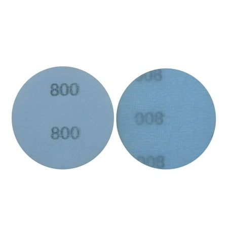 

10PCS Durable Grinding Wheel Hook & Loop Rotary Tool Soft Sandpaper Abrasive Sanding Discs Car Paint Buffing FV Superfine Film 800GRIT