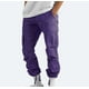 thumbnail image 5 of Puntoco Pantalones cargo para hombre, de estilo informal, lisos, con múltiples bolsillos, para exteriores, de tipo recto, para hacer ejercicio, 5 of 9