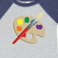 thumbnail image 4 of Inktastic Artist Palette and Brush Boys or Girls Baby Bodysuit, 4 of 5