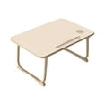 thumbnail image 1 of CNKOO Foldable Bedside Breakfast Tray With Card Slot And Cup Bracket Multifunctional Snack Table Suitable For Dining Sofa Watch Movie And Work Sturdy And Stable, 1 of 9