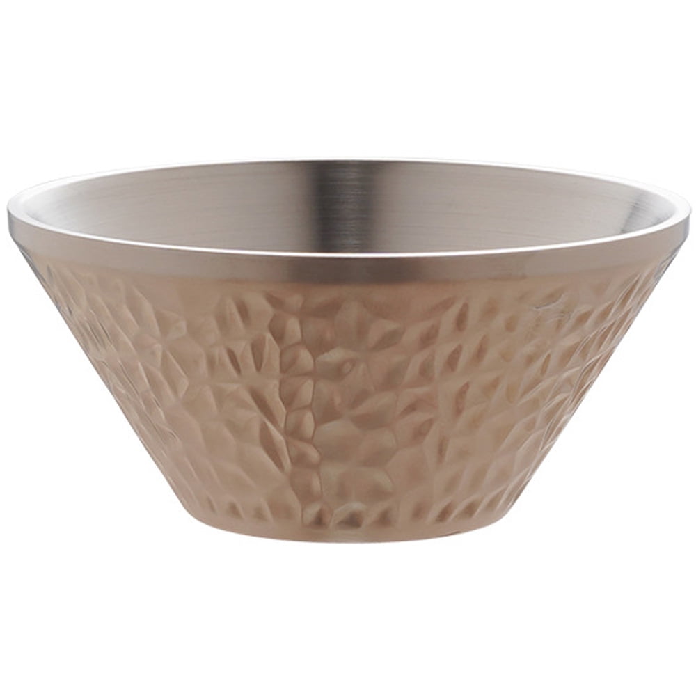 Metal Bowl,Stainless Steel Metal Basin,Deep Metal Salad Bowl