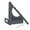 Silver gray brown, variant on Quick Marking Aluminum Alloy Protractor Rulers Measuring Tool For High Accuracy Woodworking And Crafting Projects