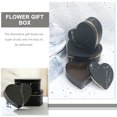 thumbnail image 3 of Caja de flores con forma de corazón para arreglos florales, 3 unidades, para propuestas, bodas y cumpleaños., 3 of 6