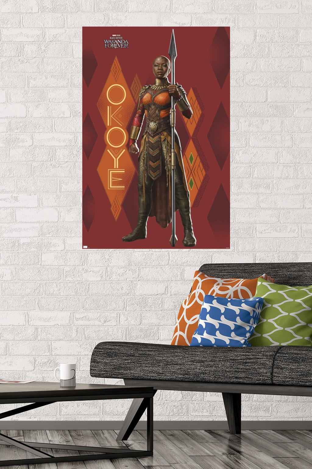 Marvel Black Panther: Wakanda Forever - Okoye Wall Poster, 22.375" x 34"