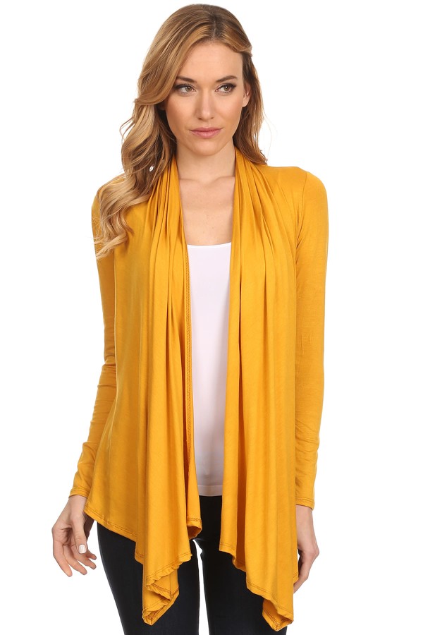 yellow cardigan walmart