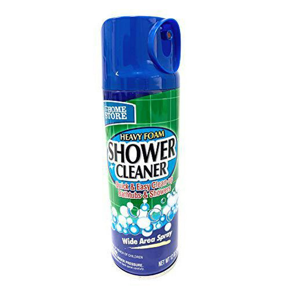 the home store heavy foam shower cleaner bathtubs & showers 12 oz