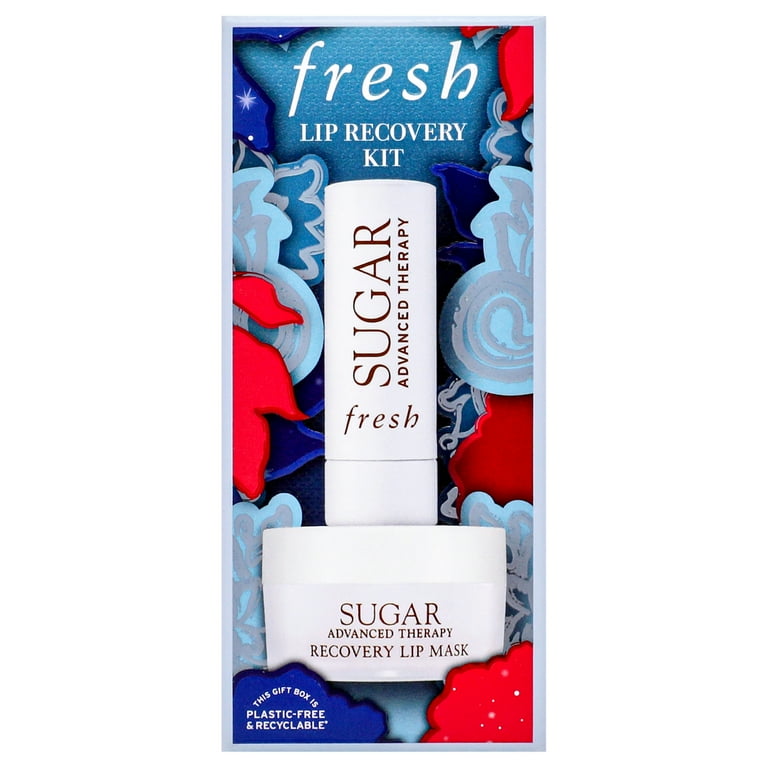 2本セット 新品 fresh リップクリーム sugar advanced Fresh Lip Recovery Kit , 2 Pc 0.35oz Sugar Advanced Therapy Lip