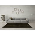 thumbnail image 3 of Ahgly Company Indoor Rectangle Abstract Brown Modern Area Rugs, 5' x 7', 3 of 4