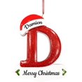 thumbnail image 1 of Adorno de árbol de Navidad personalizado 2024, bendición de nombre personalizada para colgar en Navidad, 1 of 6
