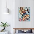 thumbnail image 4 of Nawypu  Retro Hooray Beer – Gift idea for beer fans, Vintage design for wall decoration, 4 of 5