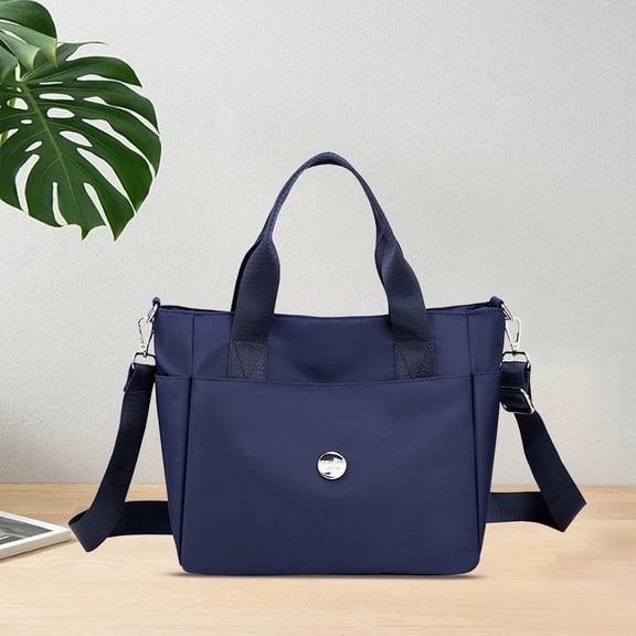 EARKITY Tote Bag, Large Messenger Bag, Shoulder Hobo Anti Splash Crossbody Zipper Bag, Casual Work Shopping Women
