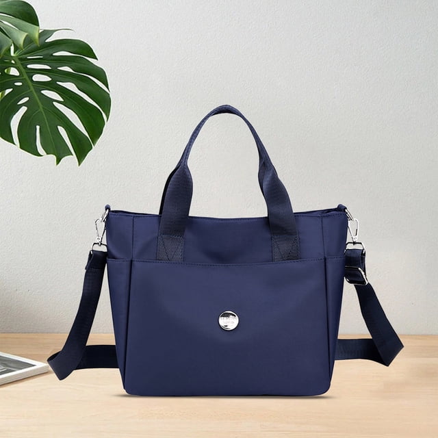 Xihbxyly Bolso Bandolera de Gran Capacidad, de Nailon Impermeable, Multiusos para Viajes, Fitness y Compras, Elegante Bolso de Mano o de Hombro, Tamaño 25 X 23 X 12 Cm.