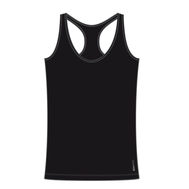 Playera Sin Mangas Fitness Cardio-Traini Decathlon Domyos Talla EG Negro