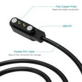 thumbnail image 2 of 3.3FT Smart Watch Charger Magnetic USB Charging Cable for Letsfit Willful YAMAY VeryFitPro SW023 ID205L SW021 ID205U ID205S Smartwatch Cables, 2 of 6