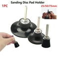 thumbnail image 5 of 1/3Pcs 25/50/75Mm Sanding Discs Holder Roll Lock Disc Pad Quick Change Disc Back-Up Pad 6Mm Shank For Die Grinder Power Drill 75Mm Smile Home, 5 of 8