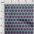 thumbnail image 1 of oneOone Viscose Chiffon Fabric Geometric Ikat Print Fabric BTY 42 Inch Wide, 1 of 4