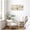 Sylvie White, variant on Kate and Laurel Framed Canvas Wall Art Print Revolved Half Moon Panel by Felicia Dadak, 40 x 18 Sylvie White Frame, Modern Contemporary, Abstract Art for Wall Decor