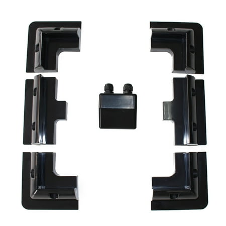 

Ekeka New Arrivals 7pcs RV Accessories Corner Side Mounting Solar Panel Brackets Motorhomes Anti