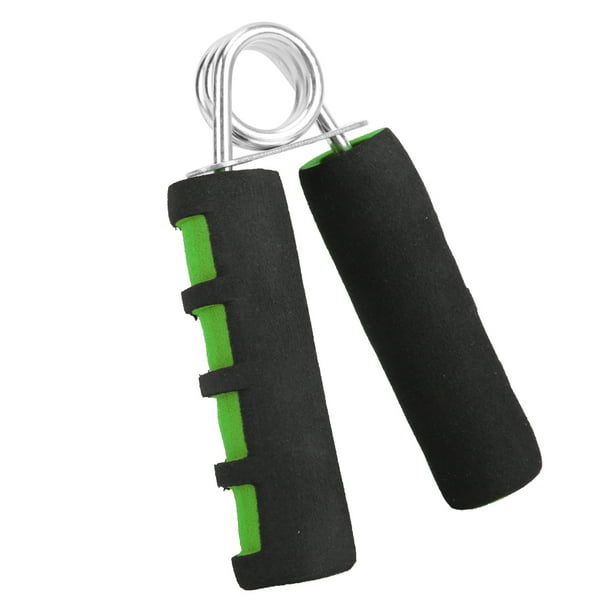 Juego de fortalecedor de agarre de mano, pinzas para dedos, pinzas de mano, ejercitador de mano de espuma suave, verde