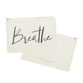 thumbnail image 2 of Breathe Cotton Canvas Cosmetic Bag, 2 of 4