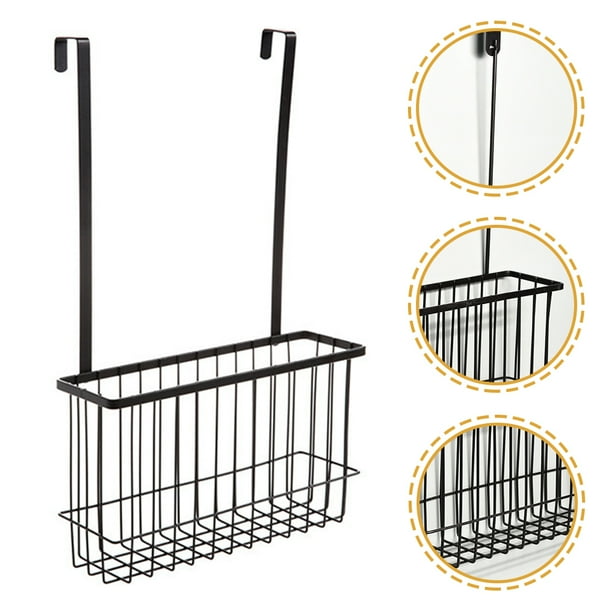 FELTECHELECTR Organizador Colgante De Hierro Para Puerta Con Estructura Hueca Para Mantener Color Café