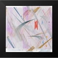 thumbnail image 2 of Burghardt, James 12x12 Black Modern Framed Museum Art Print Titled - Vectora Panel IV, 2 of 5