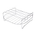 thumbnail image 2 of Fiudx Parrilla de Acero Inoxidable para Freidora, Compatible con Hornos Halógenos, Bandeja Antiadherente, Ideal para Barbacoas Al Aire Libre, Ideal para Barbacoas Al Aire Libre, Fácil de Limpiar., 2 of 5