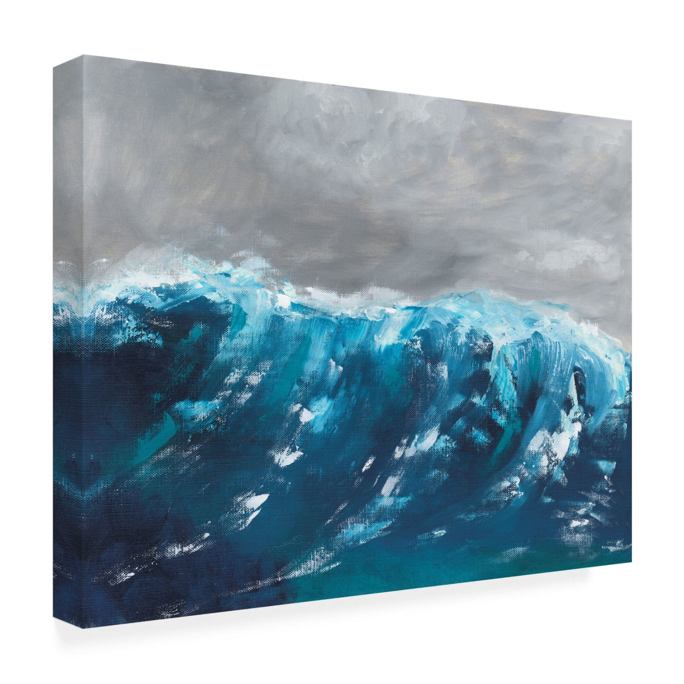 Trademark Fine Art Alicia Longley Indian Ocean II Canvas Wall Art