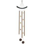 Woodstock Wind Chimes Signature Collection, Woodstock Feng Shui Chime, Chi Energy, 41'' Tiger's-Eye Wind Chime CET