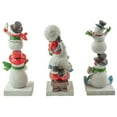 thumbnail image 5 of Northlight Set of 3 Snowmen Christmas Stocking Holders 9", 5 of 5