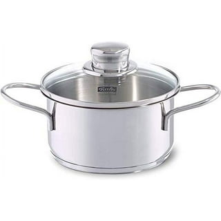 Fissler Vitabit Premium Pressure Cooker, 2.5L, Gas Fire/IH Compatible,  Suitable for 1 to 2 People, 3 Levels of Pressure Settings, Made in Germany,  622-212-02-070-A, Silver 