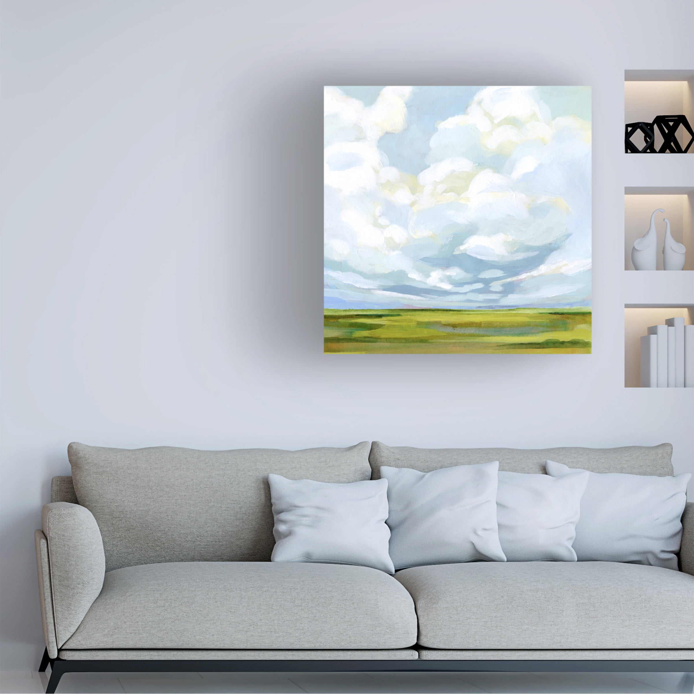 Victoria Borges 'Lucid Skies III' Canvas Art
