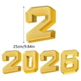 thumbnail image 3 of ZZkhGO 2026 Graduation Fillable Number Box, Sturdy Cardboard Paper Platter for Fruit Cheese Snacks, Party Center Decoration for Graduation Season Dinner, Yellow, 3 of 7