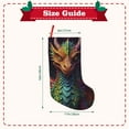 thumbnail image 3 of Lsque Whimsical Dragon Color Cool Pattern 18 Inch Christmas Stockings, Festive Holiday Stocking for Christmas Decorations Holiday Decor, 3 of 8