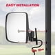 thumbnail image 3 of Espejos laterales para carrito de golf con luces LED de señal de giro | KEMIMOTO, 3 of 8
