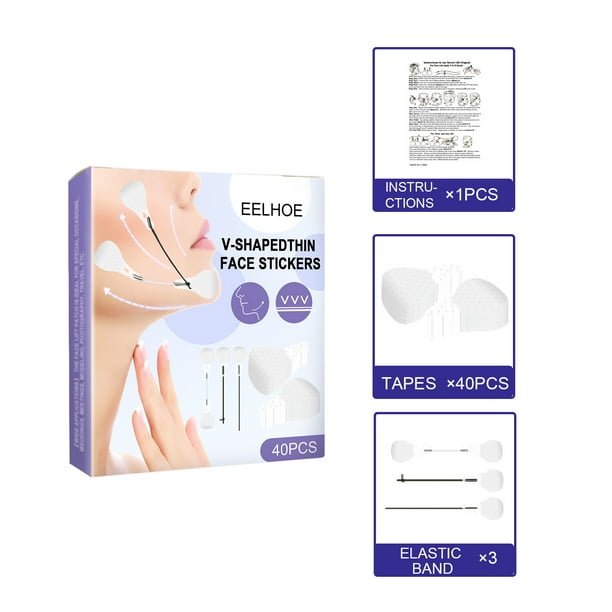 Face Lift Tape, Facial Tape Lift Invisible, Hide Facial Wrinkles And Double  Chin, Lift V Line Facial Sagging Skin, High Elasticity And Makeup Face Lif