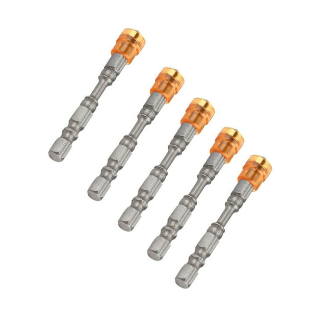 Juego de Puntas de Destornillador Ph2 Magnéticas de Acero S2, 5 UDS., Magnetismo Fuerte para Instaláciano de Paneles de Yeso