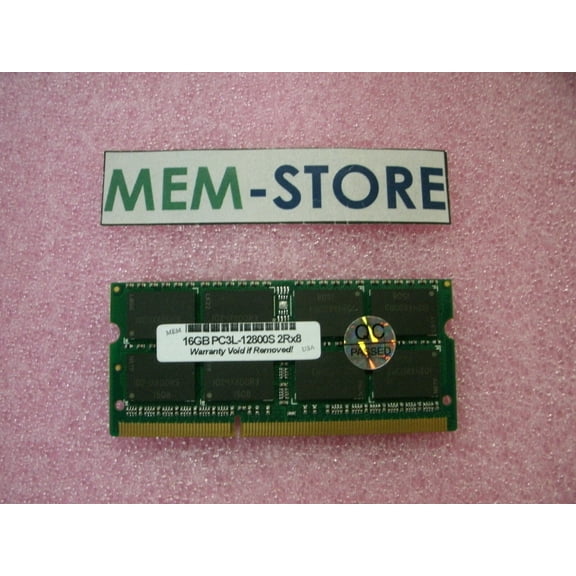 Single 16GB SODIMM (1x16GB) 1.35V DDR3 1600MHz Dell Inspiron 3543 i3 5th Gen (3rd Party)
