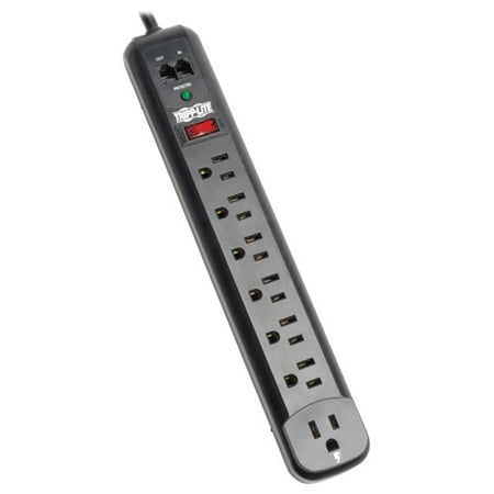 Swivel6 Surge Suppressor - Tripp Lite 7-Outlet Protect It! Surge Suppressor, 6' Cord