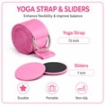 thumbnail image 6 of KISPATTI 18PCS Pilates Essentials Kit, Light Pink Home Pilates Kit for Women with 14" Pilates Ring and Ball, Ankle Weights, Resistance Bands, Pilates Socks Accessories for Home Workout, 6 of 7