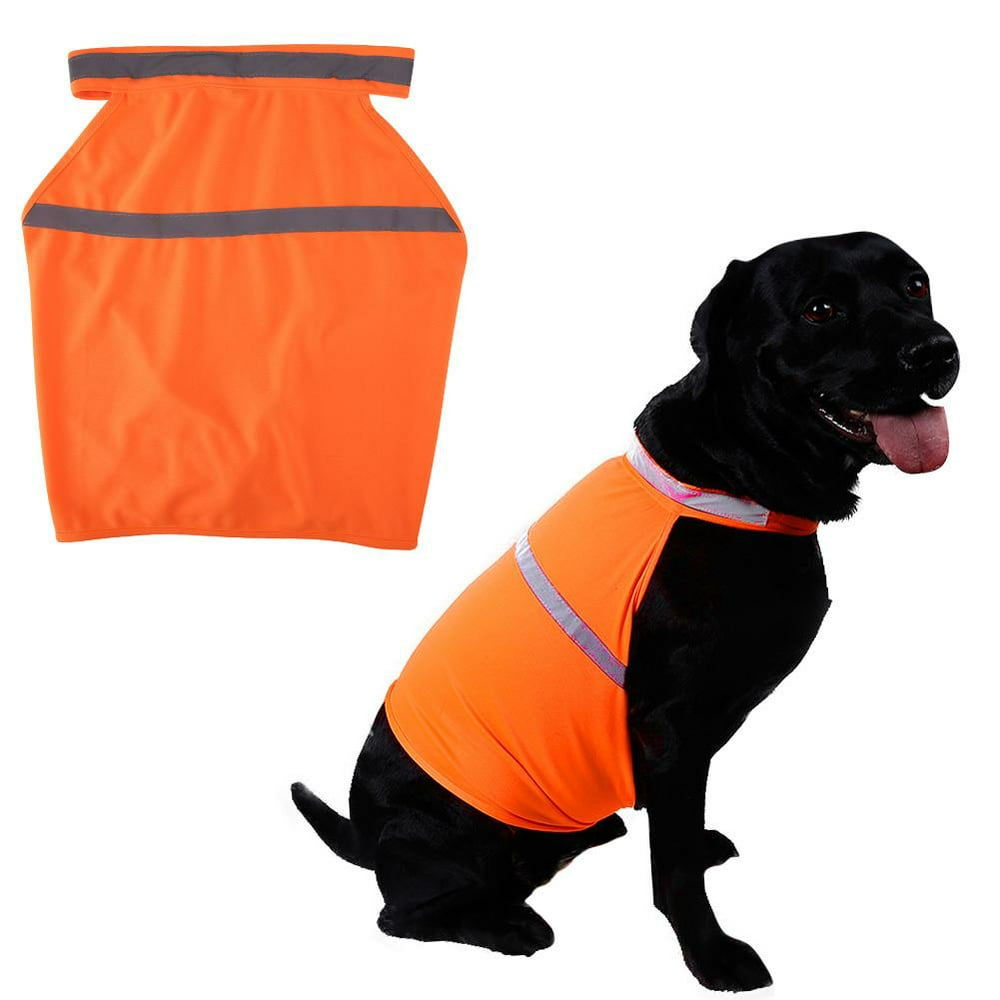 LYUMO Reflective Dog Vest, Pet Dog Fluorescent Reflective Vest ...